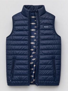 Prodoh Kids Navy Quilted Packable Puffer Vest